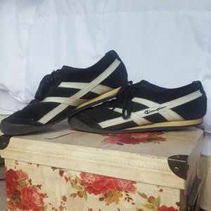 Black & white Champion sneakers